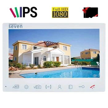 Відеодомофон 7 дюймів SEVEN DP–7575 FHD IPS white