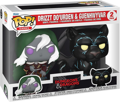 Фігурка Funko Pop! Dungeons & Dragons Drizzt Do' Urden & Guenhwyvar 2 шт 83721 (889698837217)