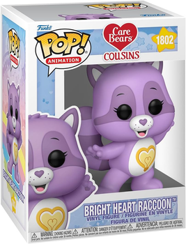 Figurka Funko Pop! Animation Care Bears Cousins 1802 Bright Heart Raccoon 83494 (889698834940)