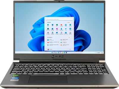 Laptop HIRO KX550 (NBC-KX5504050-H01) Gray