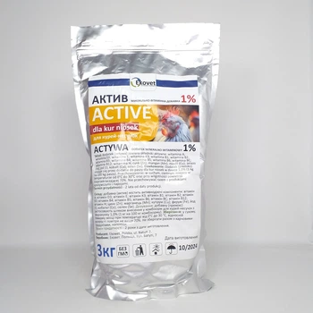 Минерально-витаминная добавка для кур-несушек Ekovet Active, 3 кг (X-2009)