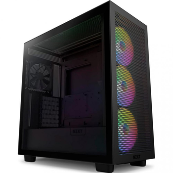 Корпус NZXT H7 Flow RGB Black (CM-H71FB-R1)