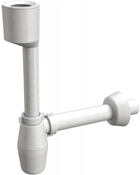 Сифон для писсуара Aqua Factory с манжетой и со сливной трубой d32/40 2621UA04GR
