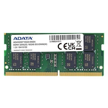 Оперативна пам'ять (LAPTOP) ADATA SODIMM DDR4 8GB 3200MHz (AD4I320038G22-BSSC) Б/в