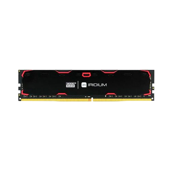 Оперативна пам'ять DDR4 RAM 8Gb 2400Mhz Goodram Iridium Black (IR-2400D464L17S/8G:5) Б/в
