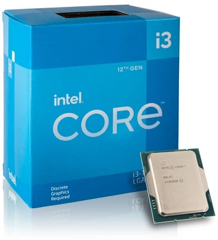 Процесор Intel Core I3-12100 (s1700, 8T, Tray) (I3-12100) Б/в