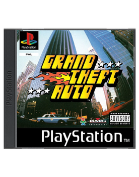 Игра Sony PlayStation 1 Grand Theft Auto Europe Английская Версия Б/У