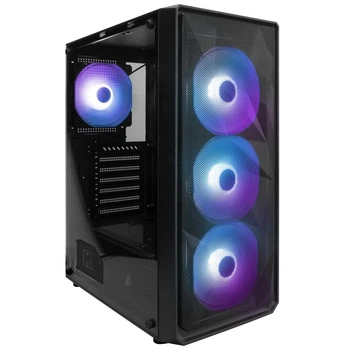 Корпус 1stPlayer FD3-BK-4F7 Black без БЖ ( Black ) 28240