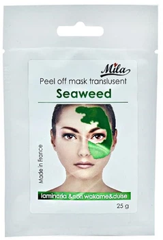 Альгінатна маска Вододонезальний комплекс (напівпрозора) / Mask peel-off translucent seaweed, ТМ Mila, Франції 25 г