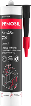 Гибридный клей - герметик с высокой эластичностью Penosil Seal&Fix 709 290 мл Черный (H5044)