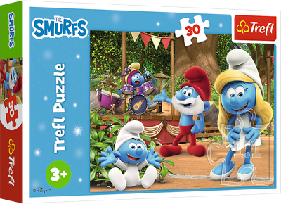 Пазли Trefl The Smurfs Смурфет і Смурфики 30 елементів 18312 (5900511183122)