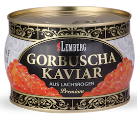 Ікра червона горбуші Lemberg Gorbuscha - Lachskaviar Premium 500 г