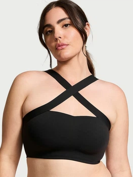 Спортивний топ для фітнесу жіночий Victoria's Secret 629029942 S Чорний (1159835635)
