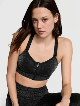 Спортивный топ женский Victoria's Secret 501735565 L Черный (1159834438)