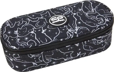 Пенал на молнии CoolPack Campus Black Cats с органайзером для ручек 23x9x5 см (F062894)