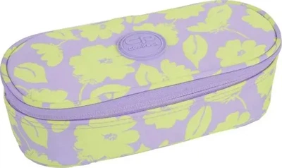 Пенал на блискавці CoolPack Campus Flores Lila з органайзером для ручок 23x9x5 см (F062913)