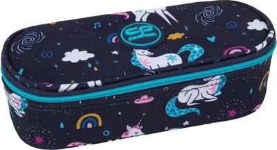 Пенал на блискавці CoolPack Campus Mrs Unicorn з органайзером для ручок 23x9x5 см (F062935)