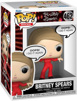 Figurka Funko Pop! Rocks Britney Spears 462 Britney Spears Oops, I Did It Again 83835 (889698838351)