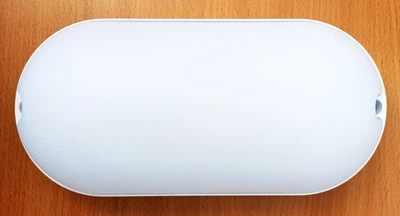 Світлодіодний світильник LED НПП 18W 4000K Овал ТМ "Іскра"