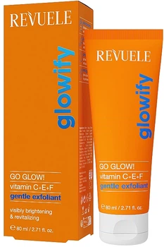 Ніжний пілінг для обличчя REVUELE Go Glow! 80 мл (5061076240290)