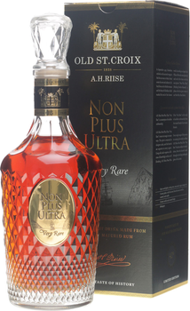 Алкогольний напій A.H. Riise Non Plus Ultra Very Rare 0.7 л 42% у подарунковій упаковці (5712421012306)