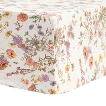 Prześcieradło Homla Rander jersey w kwiatki 160 x 200 cm (5906496740800)