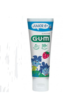 Зубная паста GUM JUNIOR гель для зубов для детей от 6 лет 50 мл