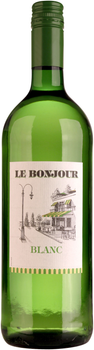 Вино Le Bonjour Blanc біле сухе 1 л 10.5% (3263286316044L)