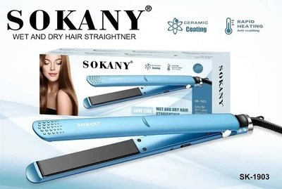 Утюг-плойка для укладки волос 50 Вт SOKANY SK-1903 Выпрямитель