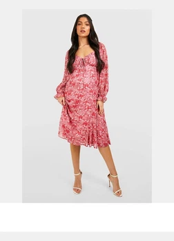 Платье для беременных boohoo 40 Розовый GZZ40556_роз.цв_04