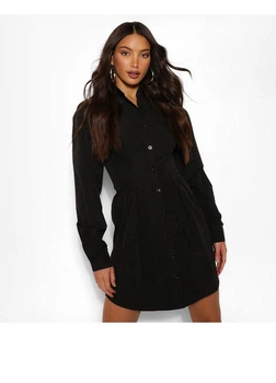 Платье boohoo 38 Черный TZZ92024_черн_06