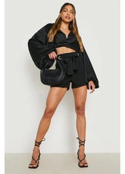 Шорты boohoo 34 Черный GZZ12052_03