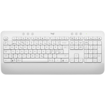Клавіатура бездротова Logitech Signature K650 US OffWhite USB (920-010977) Білий
