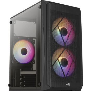 Корпус AeroCool CS-107-A-BK-v2 (ACCX-PC14002.11) Black 600W ( Black ) 25125