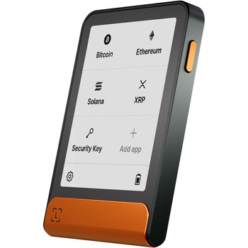 Криптокошелек Ledger Flex Black/Orange [134126]