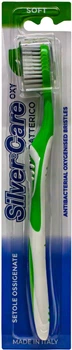 Зубная щетка Silver Care Oxygen Мягкая Зеленая (5520) (8009315055202)