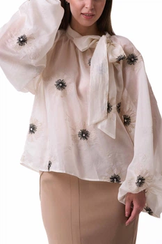 Блуза IMPERIAL Молочний M (78161)