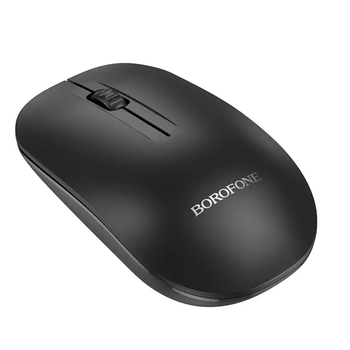 Маніпулятор миша BOROFONE BG14 Planet 2.4G business wireless mouse Black (6941991113376)