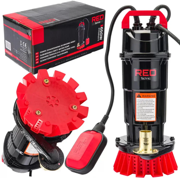Занурювальний насос для чистої та брудної води RED TECHNIC RTPDW0073
