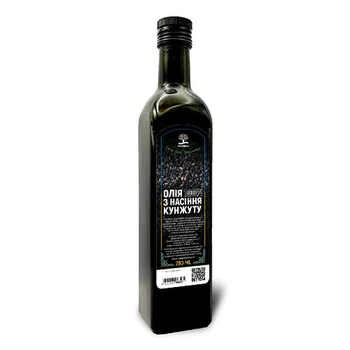 Олія з насіння чорного кунжуту 100% (скло) ECOPROD 250мл