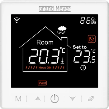 WI-FI терморегулятор програмований Grand Meyer SN-10 4400 Вт 20А