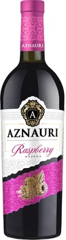 Напій винний Aznauri Raspberry червоний напівсолодкий 0.75 л 8.5-10% (4820189295051)