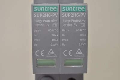 Обмежувач перенапруги ПЗІП DC 2P 20-40KA 600V Suntree