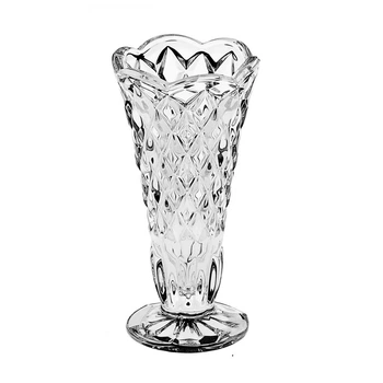Ваза 120мм diamond Bohemia хрусталь прозрачный (7168)