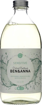 Ополіскувач для ротової порожнини Ben & Anna Natural Mouthwash Sensitive 500 мл (4260491220554)