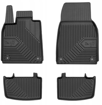 Комплект автомобільних килимків Frogum 77 для Audi e-Tron GT / Porsche Taycan з 2020 4 шт (5902643444737)
