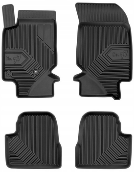 Комплект автомобільних килимків Frogum 77 для DS 3 Crossback з 2018 року 4 шт (5902643442870)
