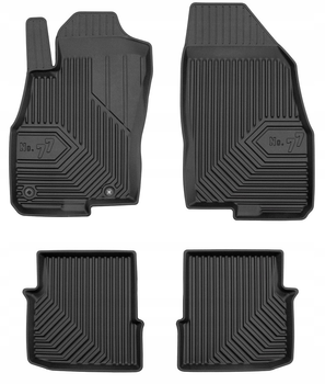Комплект автомобільних килимків Frogum 77 для Fiat Punto EVO 2009-2012 4 шт (5902643443921)