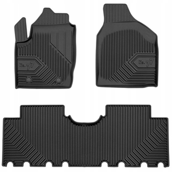 Комплект автомобільних килимків Frogum 77 для Ford Galaxy I 1995-2006 3 шт (5902643443174)