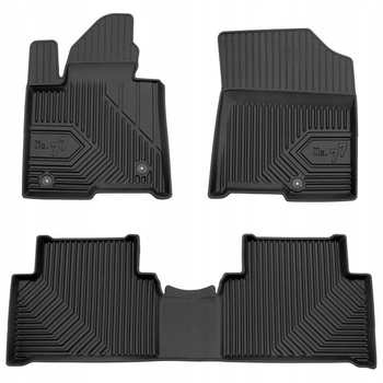 Комплект автомобільних килимків Frogum 77 для Kia Sorento IV з 2020 3 шт (5902643443228)